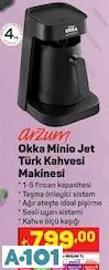 ARZUM OKKA MİNİO JET TÜRK KAHVESİ MAKİNESİ ARZUM OKKA MİNİO JET TÜRK KAHVESİ MAKİNESİ